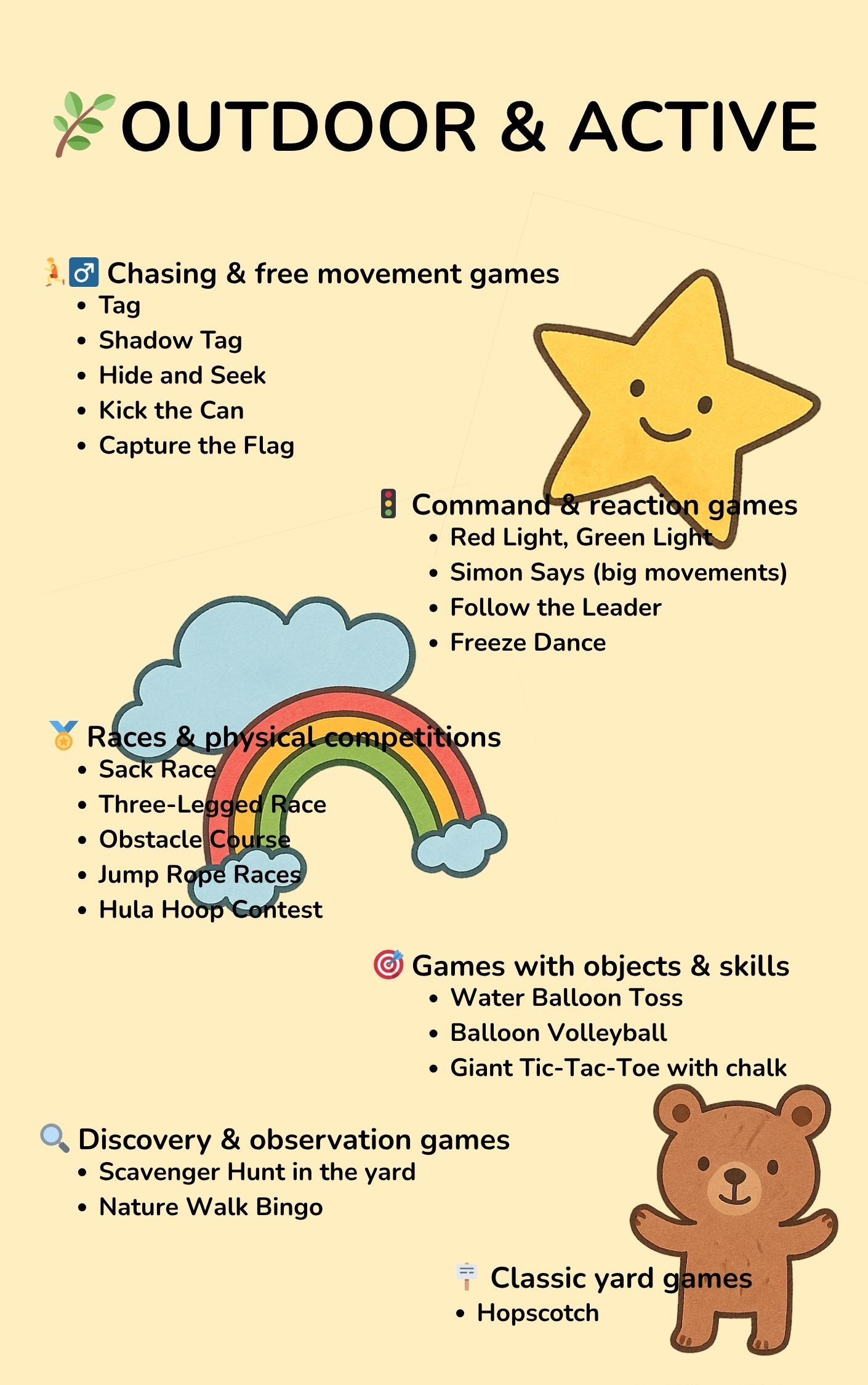 100 Screen-Free Games for Kids – Fun Indoor & Outdoor Activities